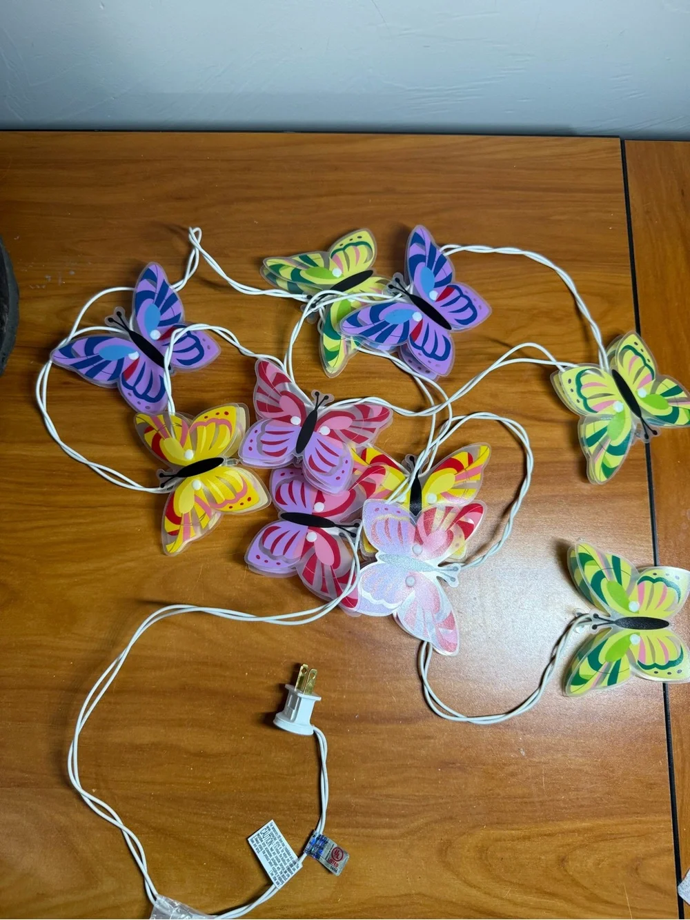 Bundle of 5 Vintage Novelty String Lights Holiday Spring Christmas V-Day